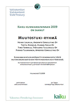 Kaiku-kunniamaininta 2009